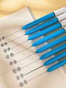 10/5/1 buah Pulpen Ballpoint Minimalis Kreatif 4 Warna, Pulpen Multifungsi 4-in-1 yang Dapat Ditarik, Untuk Sekolah, Siswa, Perawat, Papan Tulis, Perlengkapan Kantor, Musim Kembali ke Sekolah - A - View 2