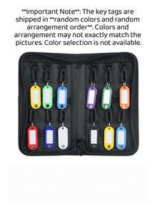 1PC Portable Zipper Key Storage Box Waterproof Flame Resistant Key Holder Case Compact Car Key Organizer For Travel Home Office Car Keys Fire Resistant Pouch Gift - Single Piece - View 12