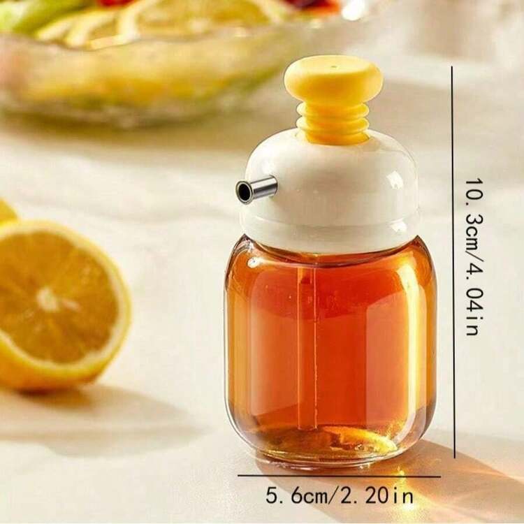 Small Multi-Function Oil Squeeze Bottle For Soy Sauce/Spice Press, One Piece For Kitchen - Multicolor - View 9