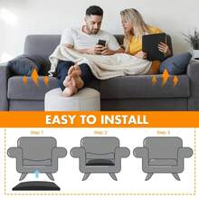40D Curved Sofa Cushion Support, Designed To Address Sagging Seats. Plug-In High-Resilience Sofa Cushion, Used To Repair Sofa Sagging And Enhance Comfort. Dimensions: 20"X20"X2", Black - Black - View 4