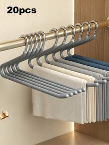 Goose Shaped Pants Rack, No Trace, Anti Slip, Household Pull-Out Pants Hanging, Stainless Steel Thick Wardrobe Shaped Hanging, Pants Storage. - Multicolor - View 12