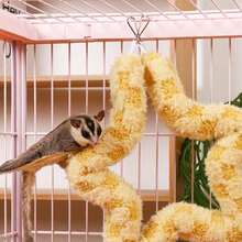 1pc Flexible Sugar Glider Climbing Toy, Suitable For Small Animals - Portable Sugar Glider Platform Toy, Hamster Cage Accessory Climbing Rope Toy, Ideal Accessory For Sugar Glider To Rest And Play - View 10