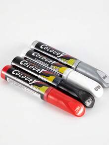 1/2 Set Of Paint Repair Pens, White, Black, Gray, Silver, Red, Blue, Gold, Paint Scratch Repair, Paint Repair Artifact, Special Car, Special Color Repair Pen, Car Paint Repair Pen - multicolor - View 1