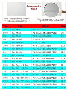 Blue Silicone Folding Shockproof Protective Case Compatible With Apple Tablet, Compatible With Tablet - Blue - View 12