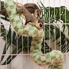 1pc Flexible Sugar Glider Climbing Toy, Suitable For Small Animals - Portable Sugar Glider Platform Toy, Hamster Cage Accessory Climbing Rope Toy, Ideal Accessory For Sugar Glider To Rest And Play - View 7