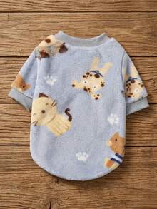 PETSIN Cartoon Animal Print Casual Warm Comfortable, Autumn/Winter - Multicolor - View 1