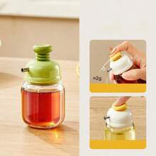 Small Multi-Function Oil Squeeze Bottle For Soy Sauce/Spice Press, One Piece For Kitchen - Multicolor - View 8