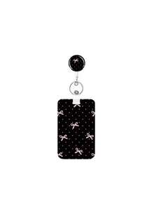 Sampul Kartu Geser dengan Pita Polkadot Lucu dan Motif Ceri. Pelindung Kartu Identitas yang Tahan Lama, Tersedia dengan Tali Kepang atau Reel Lencana yang Dapat Ditarik untuk Penyimpanan Kartu Sehari-hari. - Beraneka warna - View 12