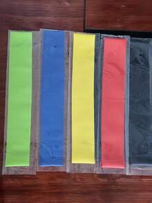 5Pcs Resistance Bands Set, Exercise Loops For Flexibility Mobility Training, Yoga Pilates Gymnastics Dance Workout, Strength Training Bands For Men Women, Versatile Tension Bands For Gym Home, Lightweight Portable Fitness Equipment, - Multicolor - View 4