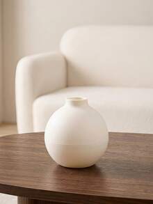 Cirelle 1PC/2PCS Nordic Style Spherical Ceramic Tissue Box, Matte Finish Round Ball Paper Dispenser, Dust-Proof Multi-Purpose Desktop Holder, Minimalist Organizer For Living Room Dining Bedroom Kitchen Home Use - Multicolor - View 16