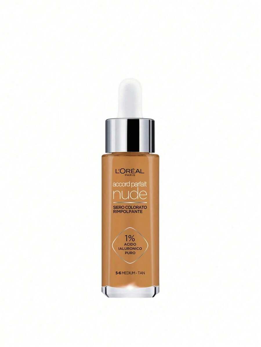 L’Oreal Paris سيروم أساس تينت أكورد بارفيه 5-6 متوسط داكن 30 مل - 5-6 سمرة متوسطة - مشاهدة 1