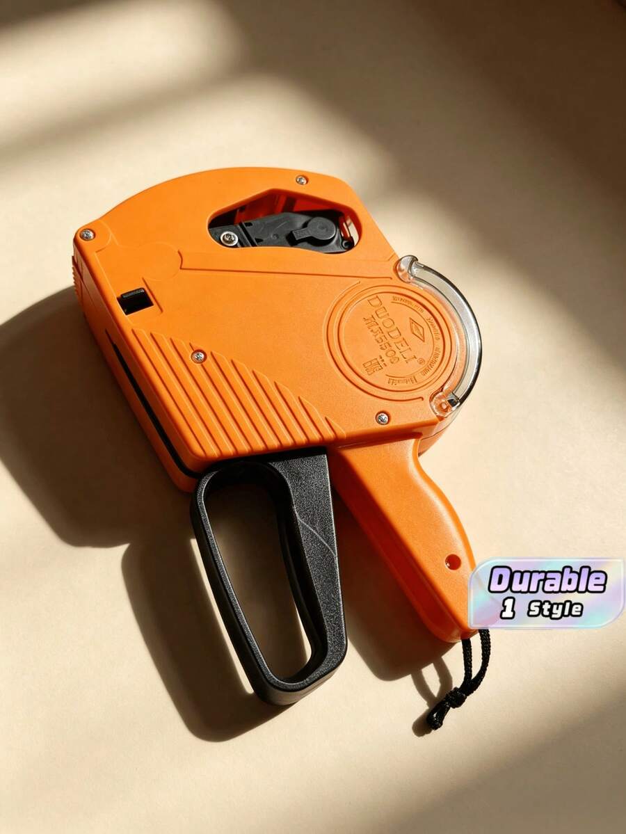 Máquina Etiquetadora de Precios, Etiquetadora de Precios, Máquina Etiquetadora de Precios para Supermercado, Máquina Etiquetadora de Fecha de Producción - Amarillo - Ver 1