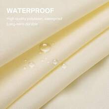 Shadow Sail From Polyester, Water-Resistant And Uv-Blocking 98%, Suitable For Garden, Pool, And Outdoor Camping, Includes Installation Ropes For Diy - Multicolor - View 7