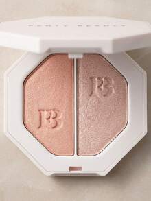 Fenty Beauty Killawatt Freestyle Highlighter Lightning Dust/Fire Crystal 8 G – Highlighter, Long-Wear, For All Skin Tones, Champagne, Suitable For Face And Body Makeup - Lightning Dust / Fire Crystal - View 2
