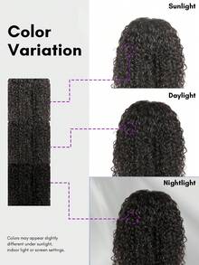 Water Wave Human Hair Glueless Wig With Adjustable Elastic Drawstring 100% Human Hair All Ready Wig Pre-Plucked Hairline Pre Cut 5x5 Lace Closure Wigs For Women Invisible Melt Skin - Natural Black - View 11