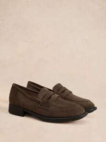 Rosivie Women's Casual Versatile Loafers Flat Shoes - Brown - View 7