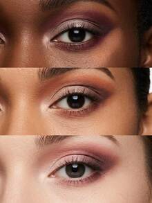 MAC Connect In Colour Eyeshadow Palette 12.2g – Eyeshadow Palette, Blendable, For Makeup Artists, Burgundy, High-Pigment Formula, Suitable For Daily Glam - Future Flame - View 4