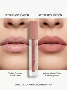 Diego Dalla Palma Stay On Me Long-Lasting Liquid Lipstick 32 Nude 6ml – Liquid Lipstick, Long-Lasting, For Women, Nude, Suitable For Daily Wear - 32 Nude - View 3