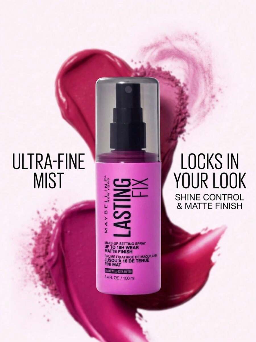 Maybelline Lasting Fix Makeup Fixer 100ml – Setting Spray, Matte Finish, For Makeup Enthusiasts, Suitable For Daily Beauty Routine - Neutral - View 1
