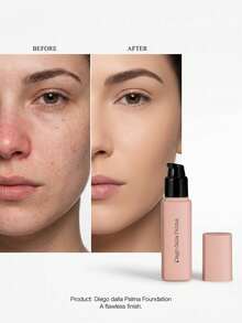 Diego Dalla Palma Nudissimo Soft Matt Foundation 244W 30 Ml – Foundation, Soft Matte Finish, For Women, 244W, Suitable For Daily Makeup Routine - 244W - View 3