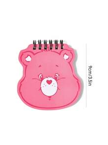 SHEIN X Care Bears Love Bear Notebook (Pink) - Pink Bear - View 3