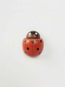 Wooden Ladybug Bottle Opener Fridge Magnet, Creative Beetle Magnetic Bottle Opener, Wood Craft Decor For Refrigerator - View 6