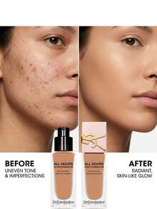 Yves Saint Laurent All Hours Glow Foundation MC5 25 Ml – Foundation, Radiant Finish, For Women, MC5, Hyaluronic Acid, Suitable For Daily Makeup - MC5 - View 3