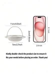 1Pc Stainless Steel Kitchen Sink Strainer Food Catcher, Universal Drain Filter Fits Most Sinks, Household Kitchen Accessory, Practical Gift For Birthday Wedding Valentine's Day - Multicolor - View 3