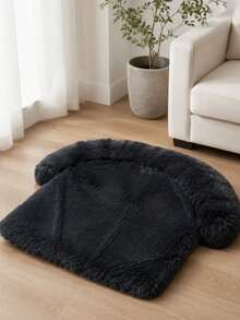 Round Dog Nest, Two Types Of Dogs, Half Circle Pet, Half Circle Low, Half Circle Sofa, Ordinary Scraping Pad, Pet Dog, Long Hair - Multicolor - View 2