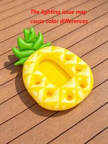 1pc/2pcs Avocado/Banana-Shaped Floating Tray, Suitable For Storing Snacks, Beverages And Fruits - Perfect For Pool And Beach Parties, A Must-Have For Beach Gatherings | Tropical Style | Durable Plastic Tray - Cup holder - View 2