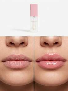 Kylie Cosmetics Lip Oil Coconut 6 Ml – Hydrating High-Shine Finish, Vitamin E Infused Formula For Smooth Lips, Clear Glossy Texture, Non-Sticky Comfort, Ideal For Daily Beauty Routine And On-The-Go Hydration - Coconut - View 3
