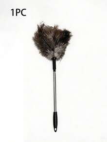 1Pc Telescopic And Reusable Duster Cleaning Tool, Suitable For Cleaning Ceilings, Blinds, Furniture, Cars And So On. - dark gray - View 9