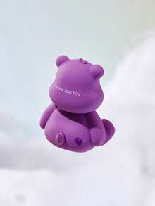 SHEIN X Care Bears 1 زينة على شكل دب حرف Q، زينة طاولة، هدية. - الأرجواني - مشاهدة 2