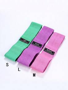 1PC Different Stretch Band, Resistance Tape For Exercise Workout Fitness Gym Accessories - Multicolor - View 7