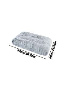 Long Haired PV Plush 40 Hair High Rectangular Detachable Washable Small Dog And Kitten Cushion Nest - Multicolor - View 14