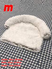 Round Dog Nest, Two Types Of Dogs, Half Circle Pet, Half Circle Low, Half Circle Sofa, Ordinary Scraping Pad, Pet Dog, Long Hair - Multicolor - View 13