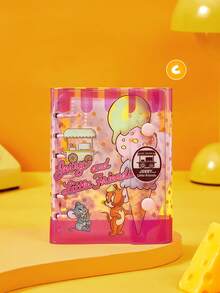 TOM & JERRY 1 Pc Card Album Storage Book, Fun Cartoon Print, PVC Material, Easy Page Add Remove, Clear Protective Pockets, Memory Keeping Tickets, For Collectors, Versatile Storage Solution - A7 - View 4