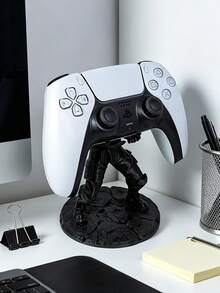 Black Knight Multi-Platform Controller Stand | Compatible Series X|S/ One And Switch Pro Controllers | Stable Support, Scratch-Resistant Design | Desktop E-Sports Decoration, Creative Player Gift - Black Knight-themed Multi-platform Controller Stand - View 2