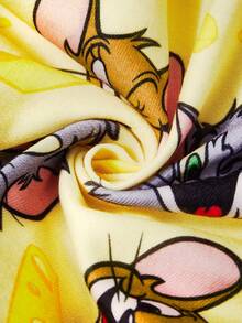 TOM & JERRY X SHEIN 1pc Pattern Printed Pet Hoodie Sweatshirt, Cat & Dog Clothes, Multiple Sizes Available,To M,Je Rry - Multicolor - View 4