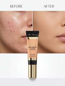 Too Faced Born This Way Soft Matte Foundation Porcelain 30 Ml – Foundation, Soft Matte, For Oily Skin, Porcelain, Hyaluronic Acid, Suitable For Daily Makeup Routine - Porcelain - View 3