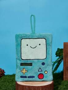 ADVENTURE TIME X POKOJA LAND 1 buah Handuk Gantung Kartun Lucu, Kain Lembut Berwarna Karang dengan Bordir Kartun Halus dan Cincin Gantung Terintegrasi untuk Penyimpanan Mudah, Daya Serap Tinggi, Cepat Kering, Cocok untuk Dapur, Kamar Mandi, Asrama, dan Dekorasi Rumah - MultiWarna - View 10