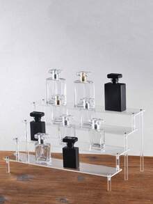 1pc4 Ter Acylic Disply Stand Clear Perfume Organizer Large Cupcake Holeer Party Dessert Display Rack Multifunctional Sterage ShlfFor Cllectibles Home Decor Party Suples - one-size - View 7