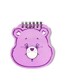 SHEIN X Care Bears Love Bear 外星人筆記本（紫色） - 紫熊 - 查看 3