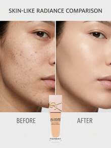 Yves Saint Laurent All Hours Glow Foundation LC1 25 Ml – Radiant Skin-Like Finish, Hydrating Long-Wear Formula For Dry And Normal Skin, Full Coverage Luminous Makeup, Perfect For Evening Events And Daily Use, Light Cool Tone Enhancer - Multicolor - View 3