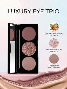 Bobbi Brown Essential Eye Shadow Trio Smokey Plum 6 G – Eye Shadow Palette, Highly Pigmented, For Women, Smokey Plum, Suitable For Daily Makeup Routine - Smokey Plum - View 2