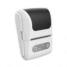 Teckwe 1-Pack Portable Mini Thermal Label Printer & Paper Bluetooth Portable Home Receipt Printer Ink-Free Thermal Printing Create Labels Anytime And Anywhere A Thoughtful Gift For Family And Friends 1200mAh Battery - Multicolor - View 9