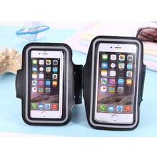 Arm Bag For Outdoor Sports, Touch Screen Arm Band, Running Phone Storage Bag, Arm Pouch, Waterproof Arm Cover, Universal Phone Case - Black - View 9