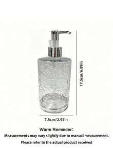 Botol Dispenser Sabun Tangan Mewah - Botol Gel Mandi yang Dapat Digunakan Kembali dengan Pompa Mandi Dekoratif untuk Dekorasi Rumah, Musim Gugur, dan Kembali ke Sekolah - warna-warni - View 2