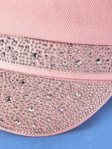 Popjeli Point Diamond Beret - Pink - View 8