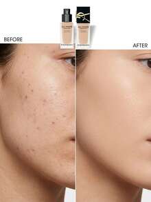 Yves Saint Laurent All Hours Luminous Matte Foundation LC3 25ml – Foundation, Full Coverage, For Women, LC3, Hyaluronic Acid, Suitable For Daily Makeup Routine - LC3 - View 3